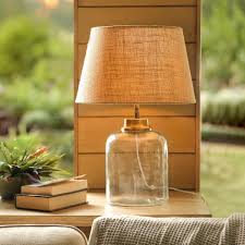 Glass Table Lamps